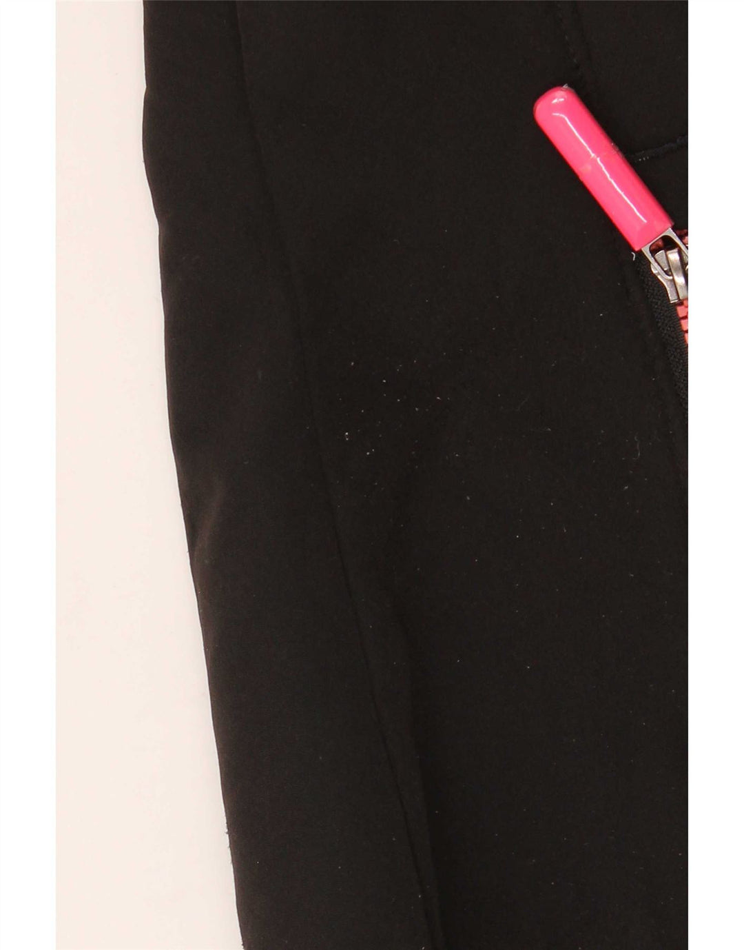 Superdry Veste coupe-vent à capuche pour femme UK 12 Medium Noir
