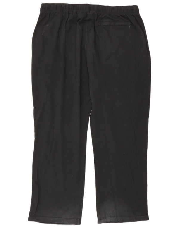 Marks & Spencer Pantalon de survêtement pour homme UK 42/44 2XL Noir Coton