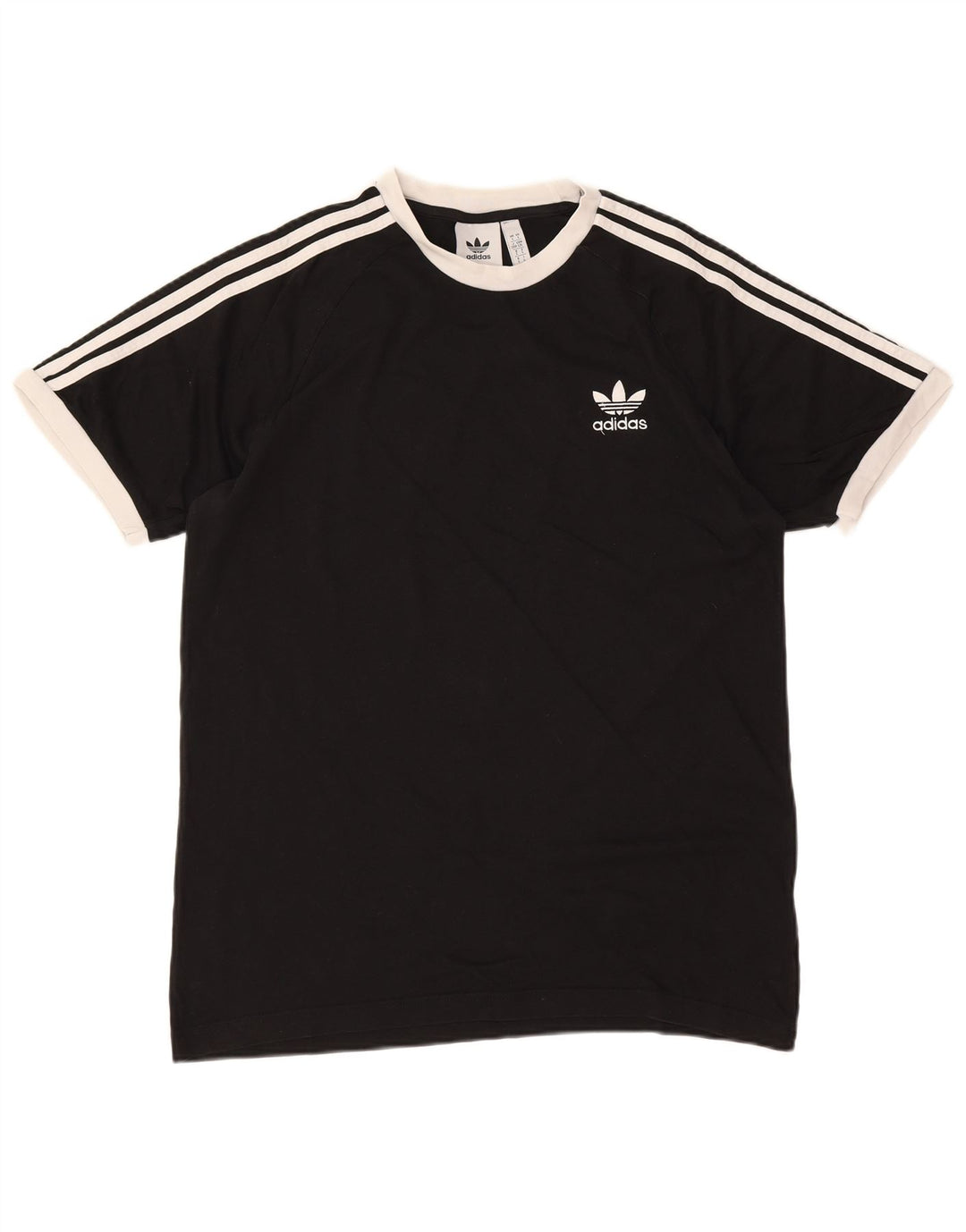 Adidas T-Shirt Homme Haut Grand Coton Noir
