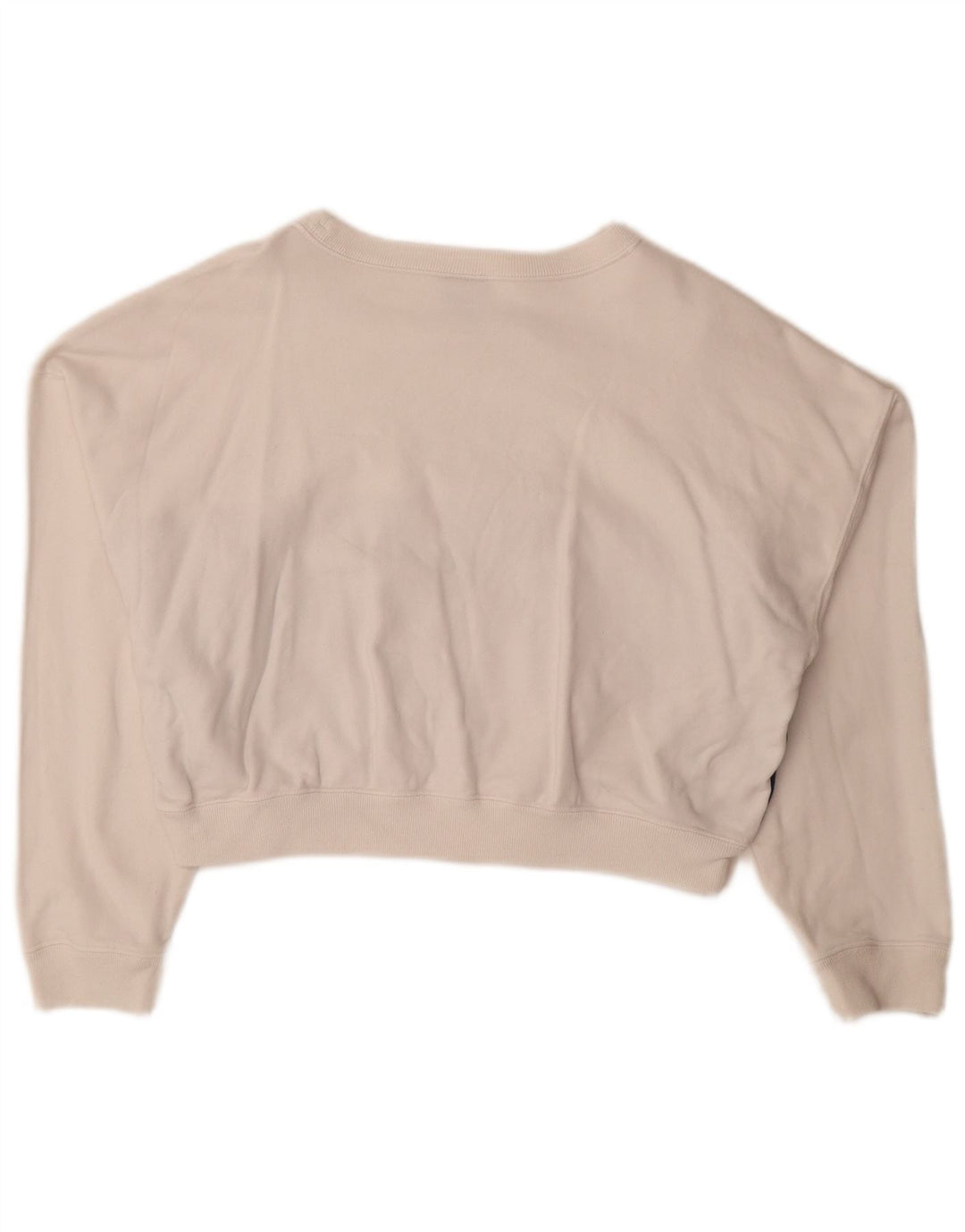 Champion Sweat-shirt court pour femme UK 14 Medium Blanc Colourblock