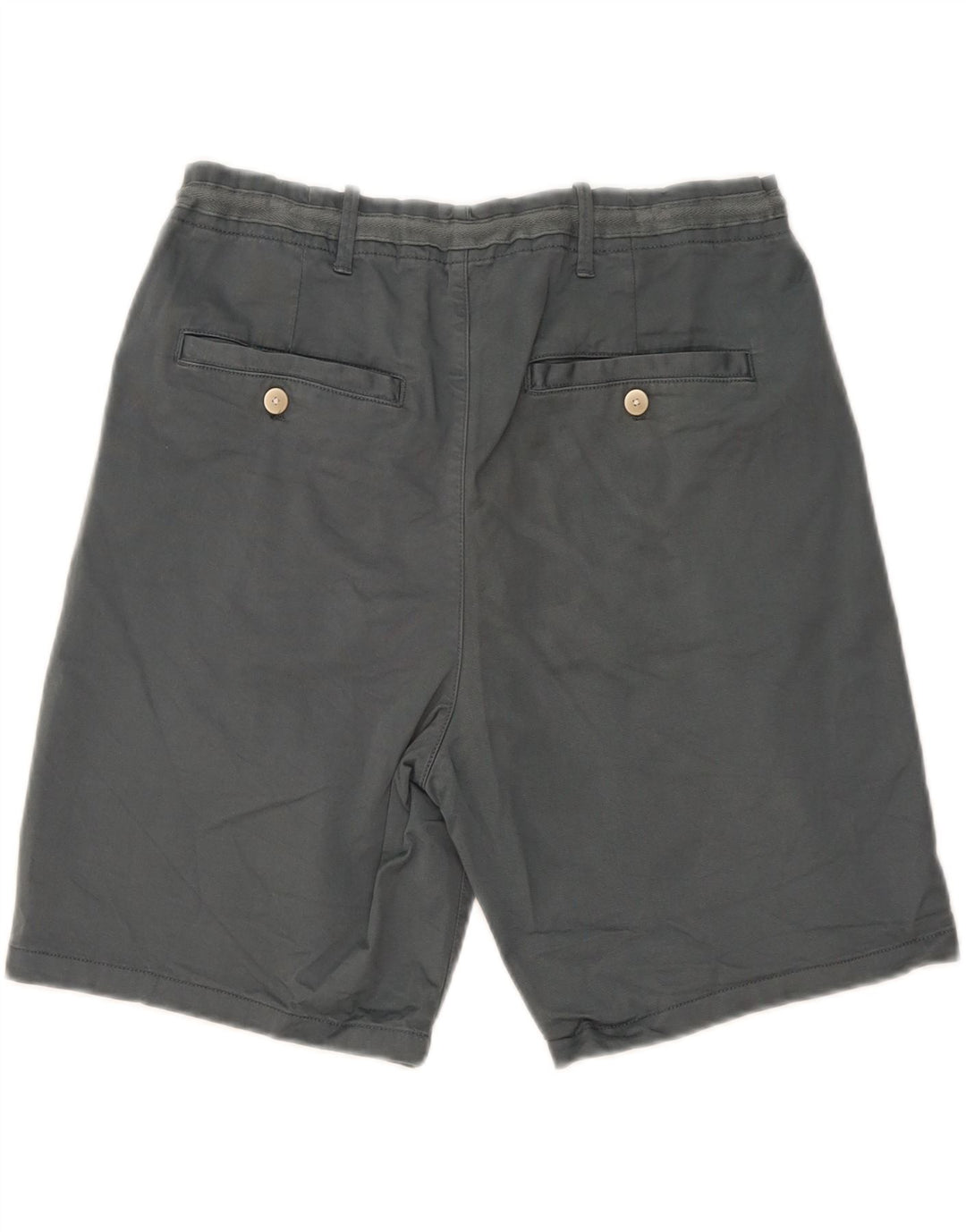 Zara Short Chino Homme EU 44 Large W34 Gris Coton