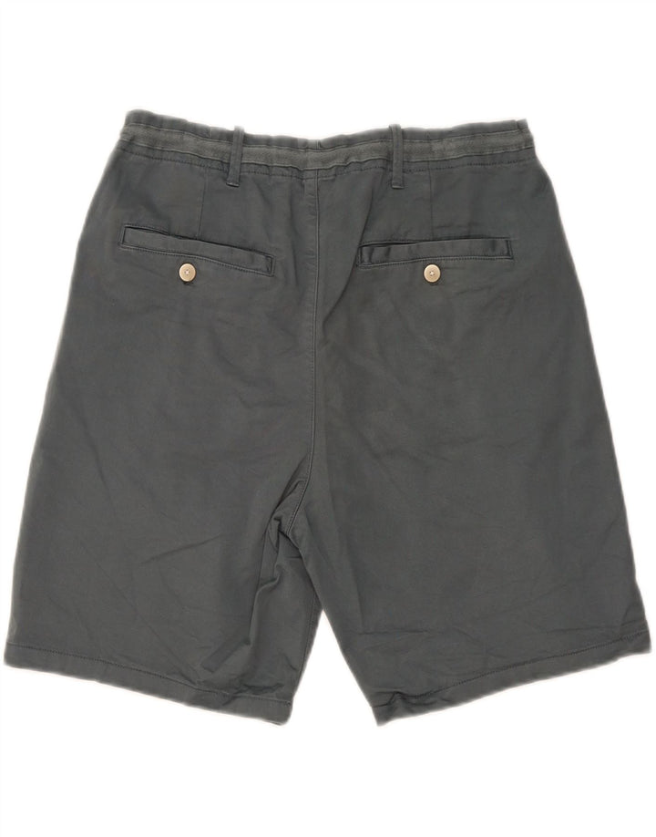 Zara Short Chino Homme EU 44 Large W34 Gris Coton