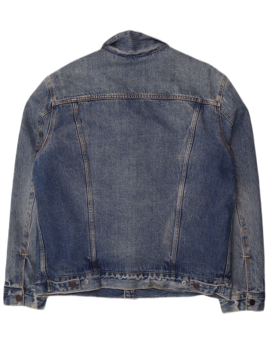 Levi's Veste Sherpa en jean pour homme UK 40 Large Bleu Coton