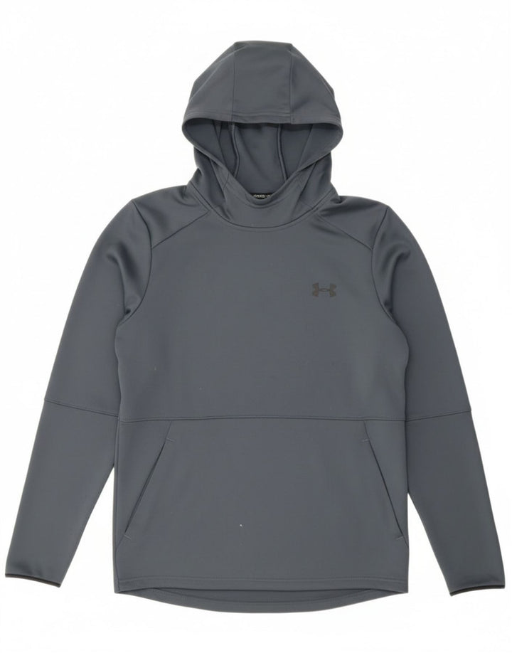 Under Armour Pull à capuche pour homme Petit Gris Polyester