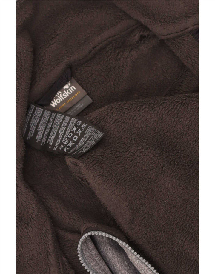 Jack Wolfskin Veste de survêtement pour femme UK 14 Gris moyen moucheté