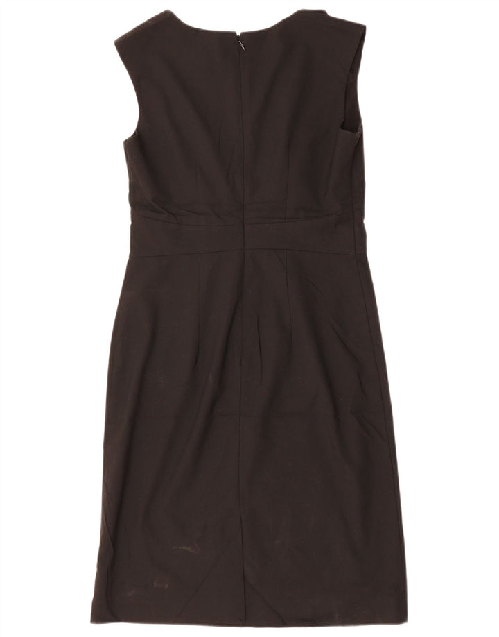 MOSSIMO Robe fourreau sans manches pour femme US 4 Petit Noir Polyester
