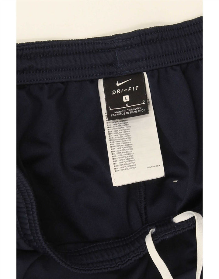 Pantalon de survêtement Nike Dri Fit pour hommes, grand, bleu marine, polyester