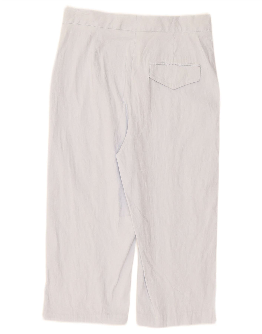 Zara Pantalon Capri Femme Petit W26 L17 Bleu