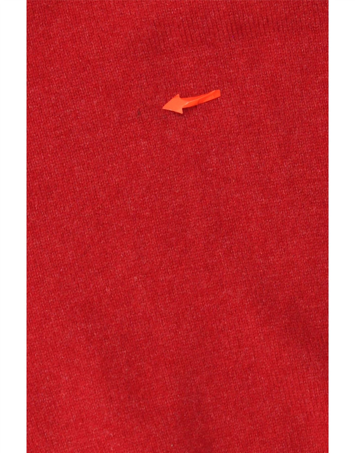 Lyle & Scott Heritage Pull à col en V pour homme Rouge Taille L
