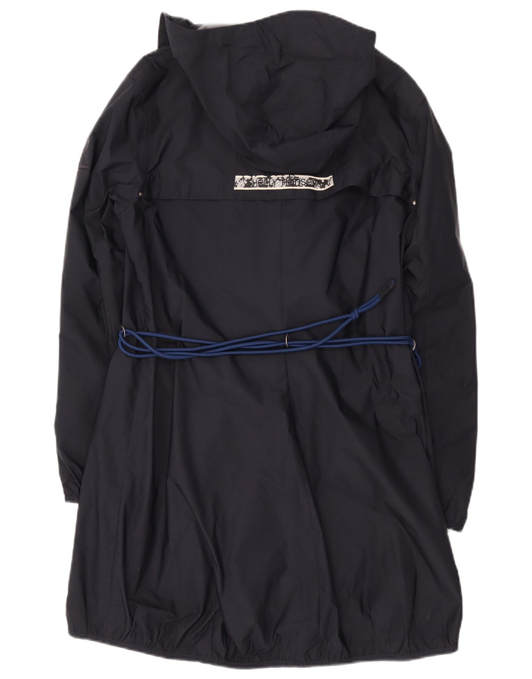 Helly Hansen Manteau imperméable à capuche pour femme UK 16 Large Noir Polyester