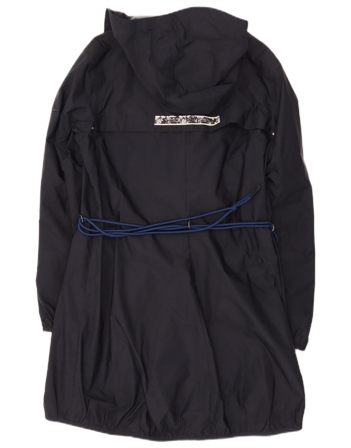 Helly Hansen Manteau imperméable à capuche pour femme UK 16 Large Noir Polyester