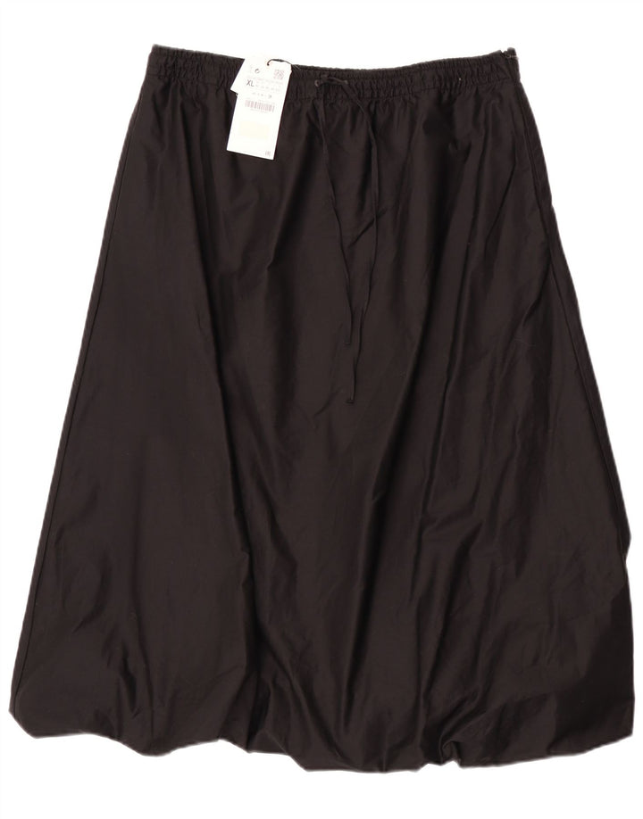Jupe Bubble Femme Zara XL W32 Coton Noir