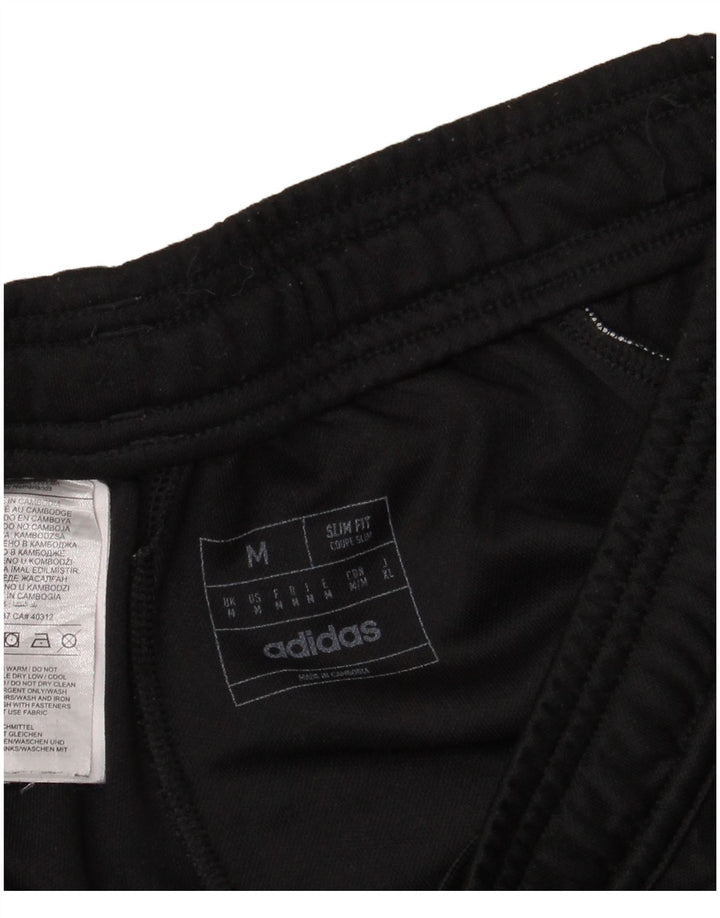 Adidas Pantalon de survêtement coupe slim pour homme Noir moyen Polyester