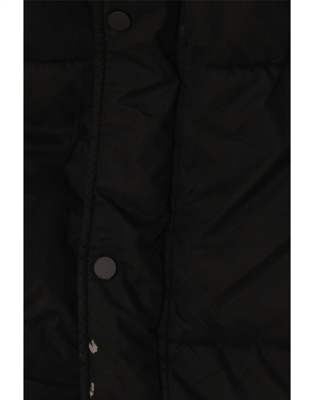 Zara Manteau matelassé à capuche pour homme UK 40 Large Noir