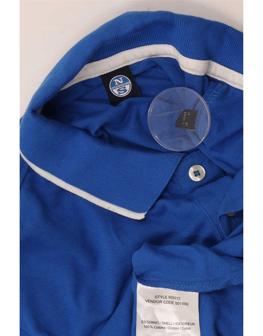 North Sails Polo Homme Grand Bleu Coton