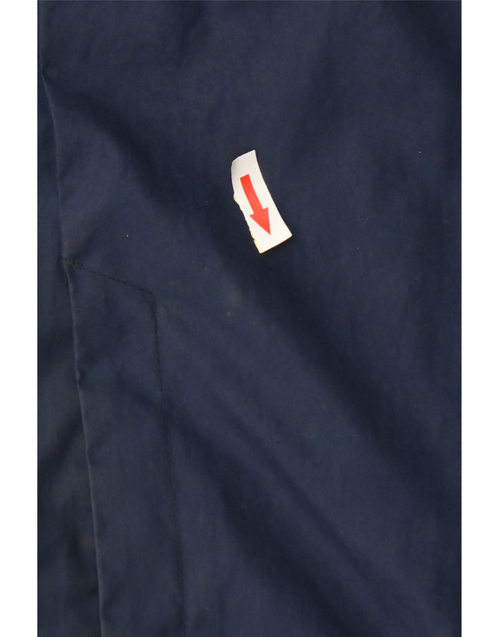 Nike Manteau rembourré à capuche pour homme UK 38 Bleu marine moyen Polyester