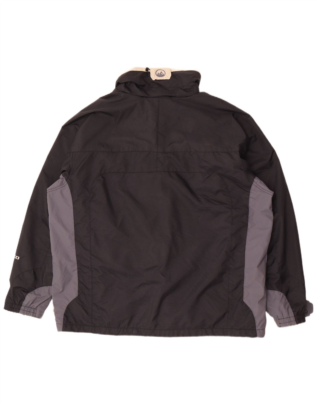 Columbia Veste coupe-vent à capuche Interchange pour homme UK 40 Large Noir