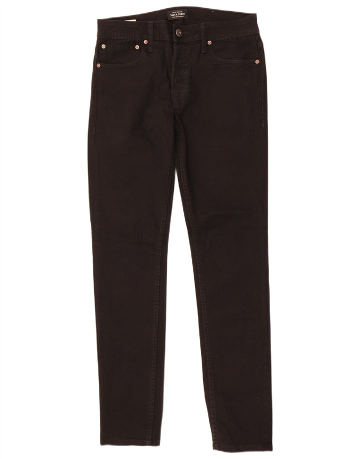 Jack & Jones Jean Slim Tim Homme W28 L32 Coton Noir