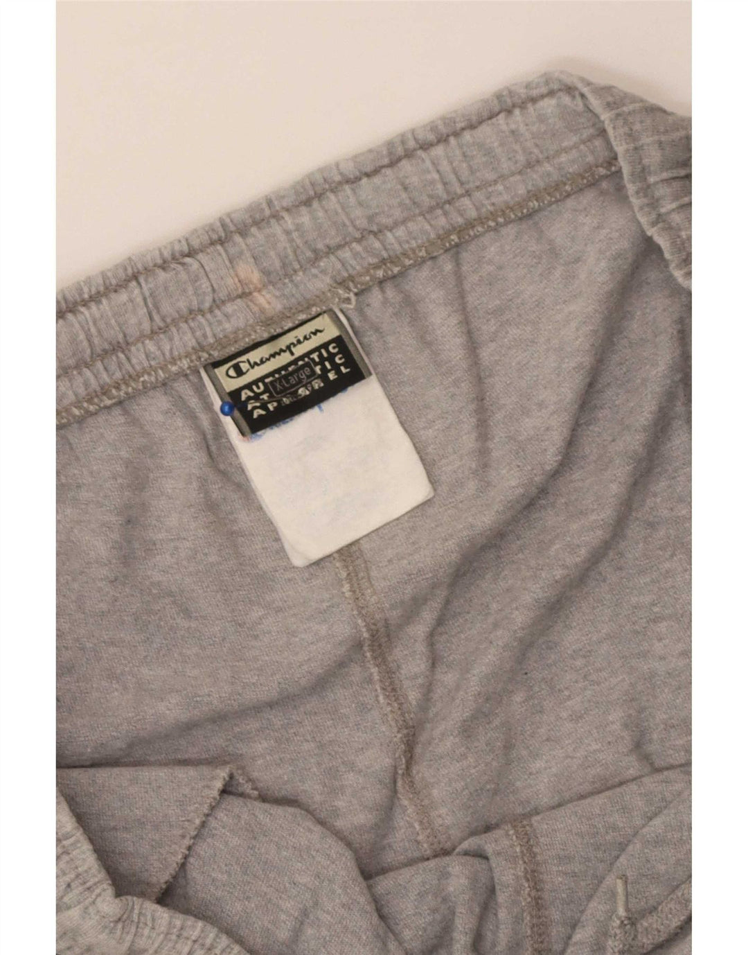 Champion Short de Sport Homme XL Gris Coton
