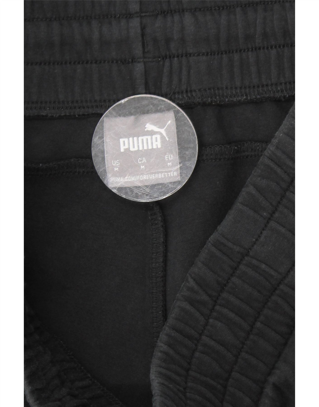 PUMA Pantalon de Survêtement Homme Noir Moyen Coton