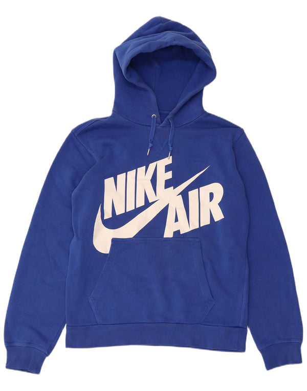 NIKE Pull à capuche Air Graphic pour homme en coton bleu moyen