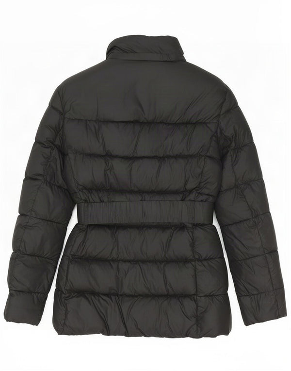 Zara Veste matelassée pour femme UK 6 XS Noir Polyester
