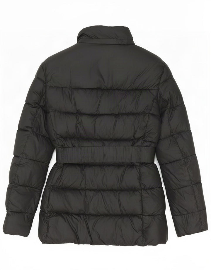 Zara Veste matelassée pour femme UK 6 XS Noir Polyester