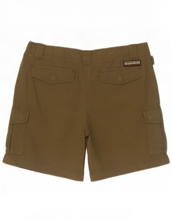 Napapijri Short Cargo Geographic Femme Medium W29 Kaki Coton