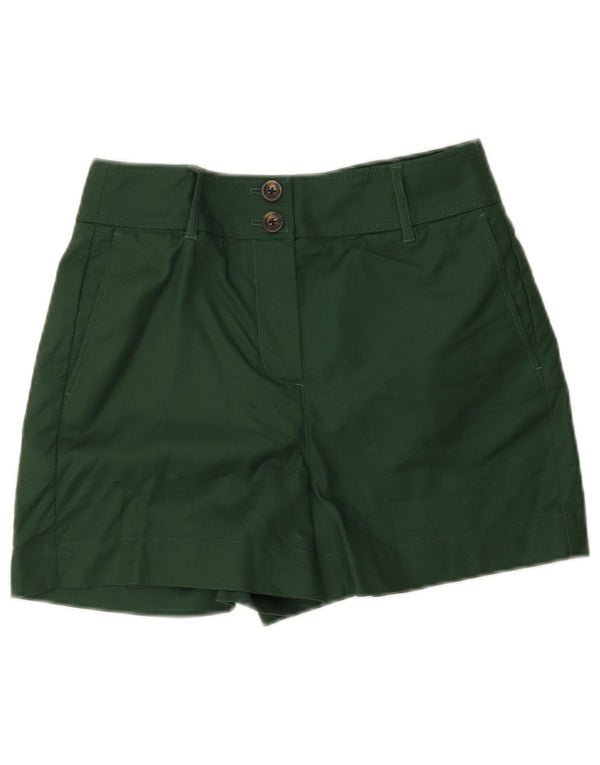 Boden Short chino taille haute pour femme UK 10 Small W28 Coton vert
