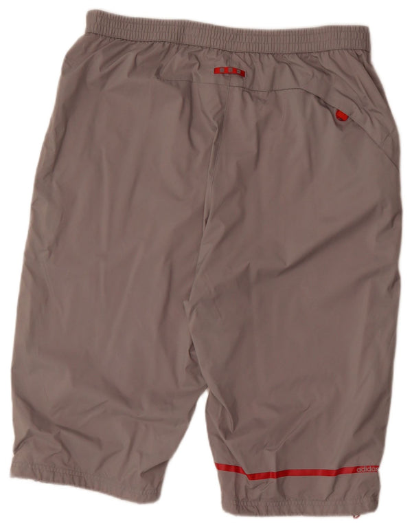 Adidas Bermuda Homme Large W36 Gris Polyester