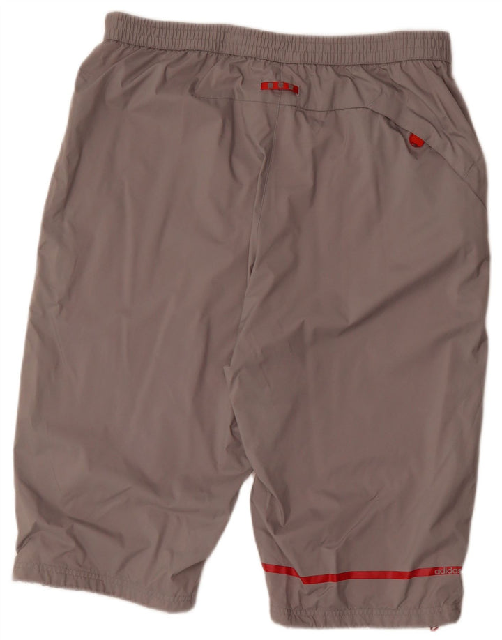 Adidas Bermuda Homme Large W36 Gris Polyester