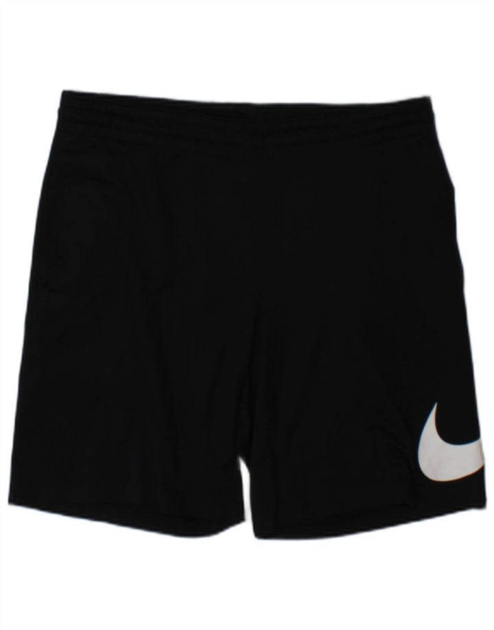 Short de sport Nike Dri Fit Graphic pour hommes, petit, noir, polyester