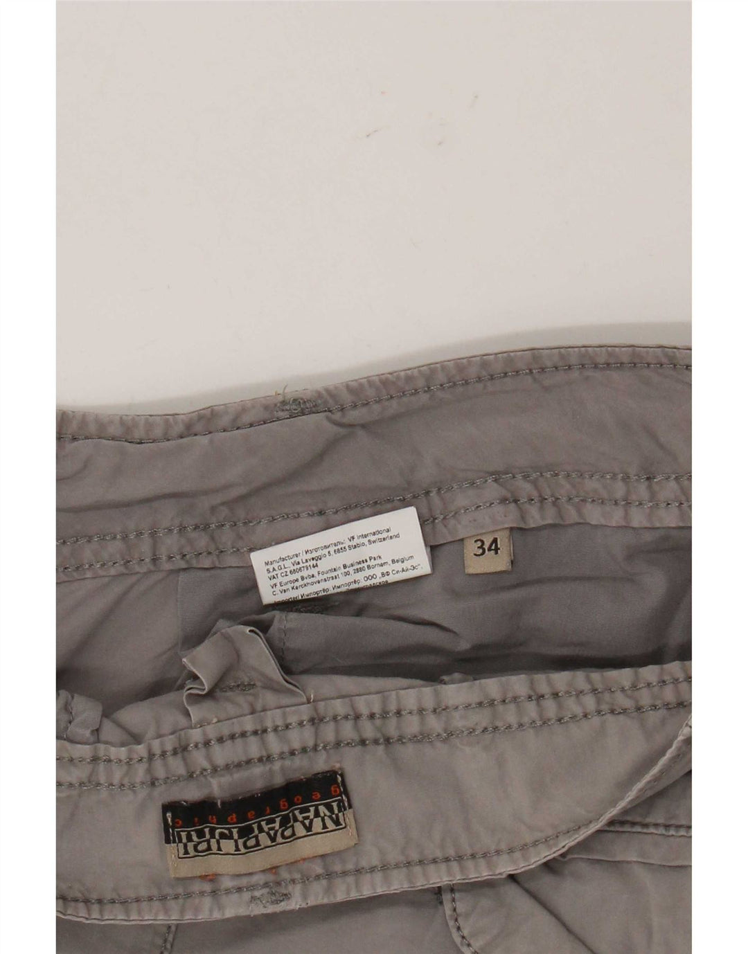 Napapijri Short cargo homme W34 grand gris