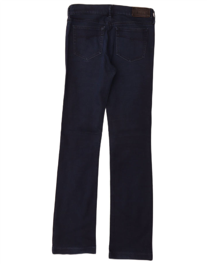 Jean Bootzee Regular Slim Bootcut Femme Diesel W26 L34 Bleu Marine Coton