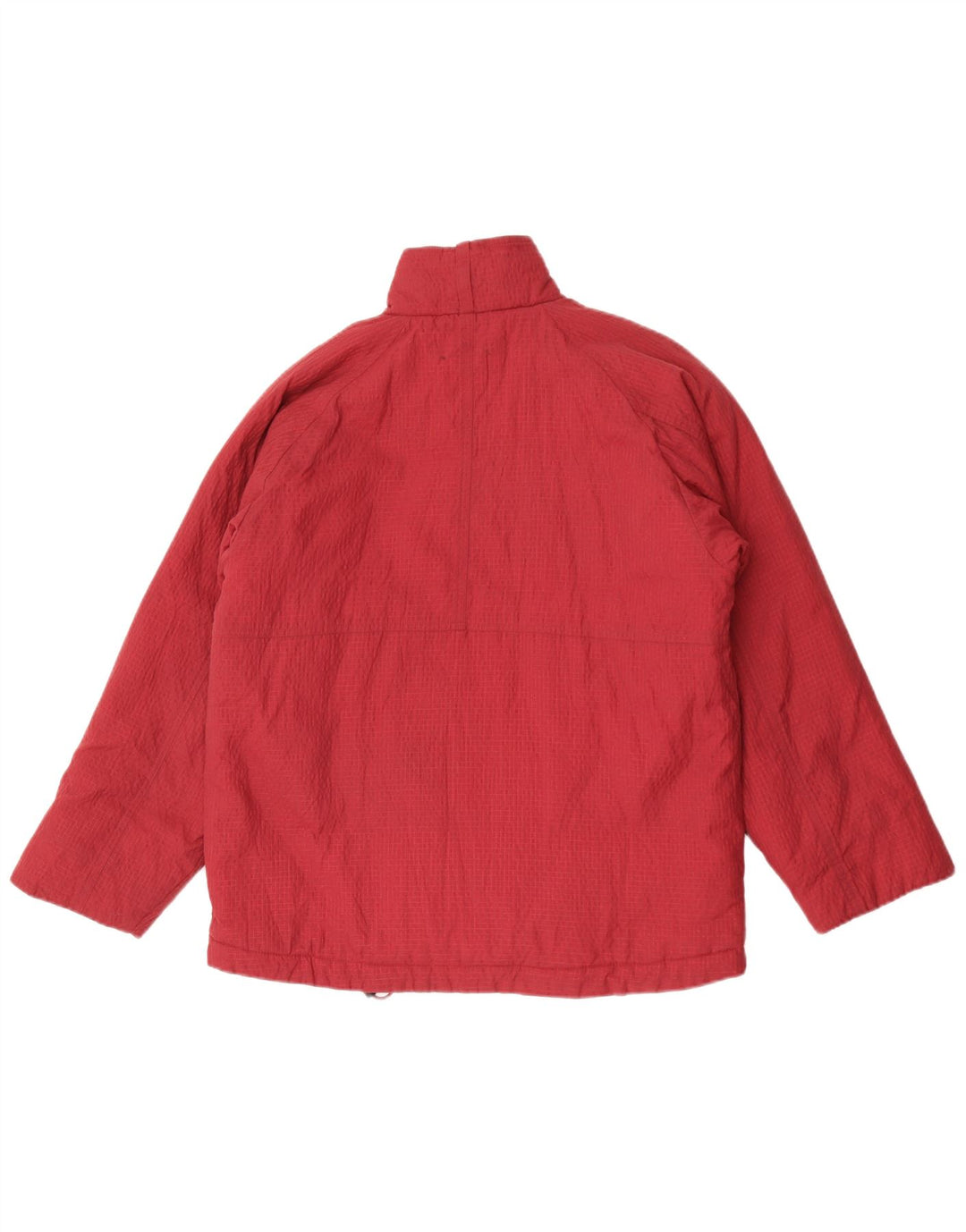 Nike Veste coupe-vent pour garçon 12-13 ans en nylon à carreaux bordeaux Taille L
