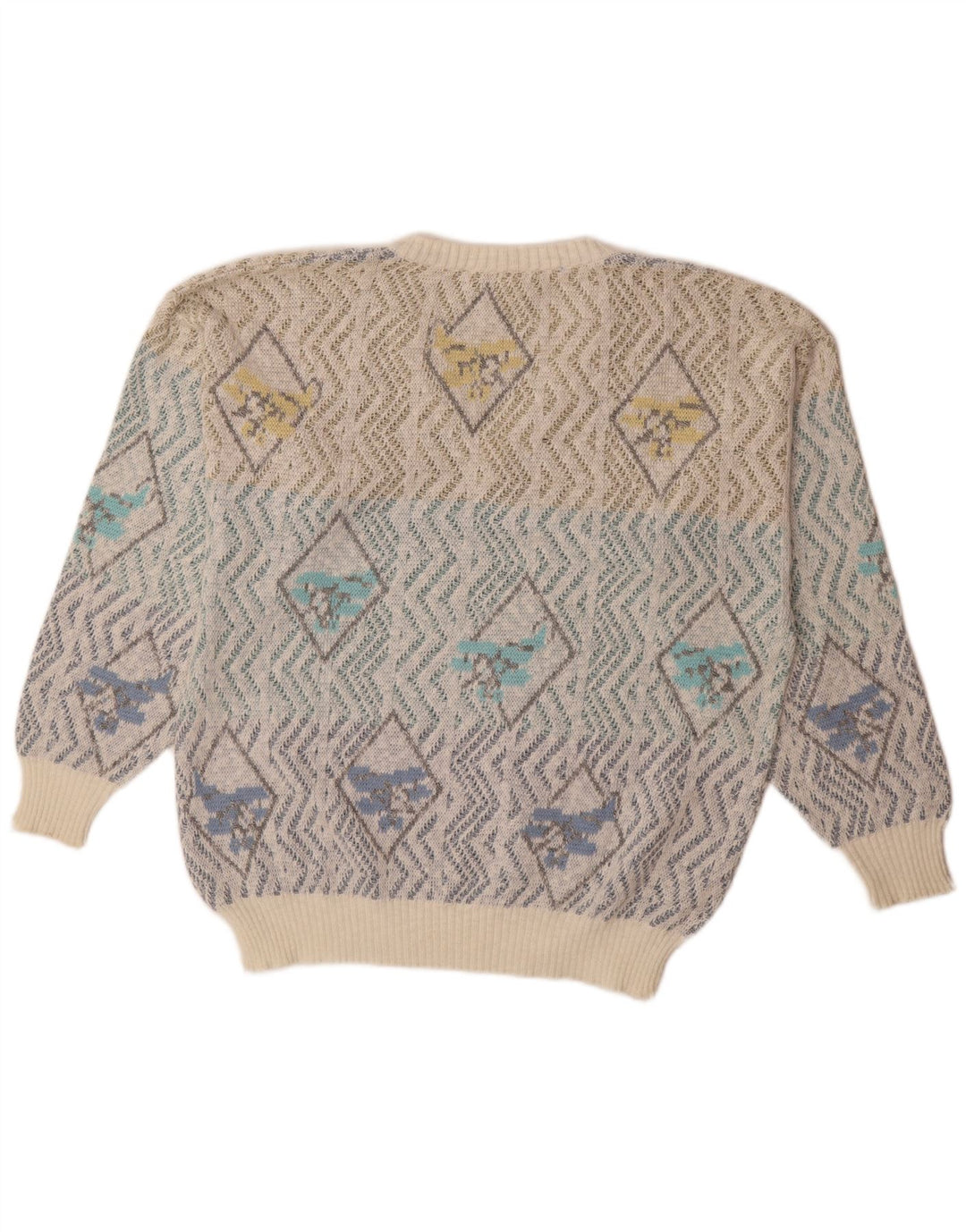 Dornbusch Pull col V IT 50 Medium Multicolore Géométrique Homme