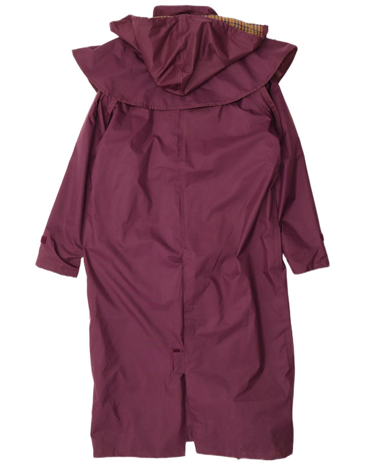 Target Dry Trench-coat à capuche surdimensionné pour femme UK 14 Large Violet Polyester
