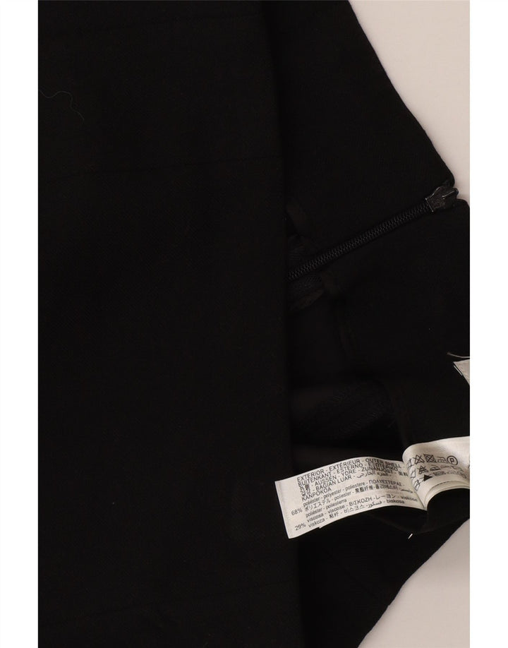 Zara Femme Mini Jupe Petit W26 Noir Polyester
