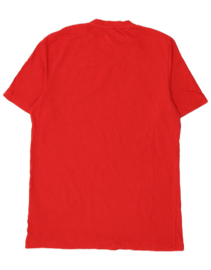 Adidas T-Shirt Homme Top Rouge Moyen Coton