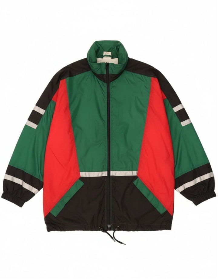 San Marco Veste de Survêtement à Capuche Homme Vert Moyen Colourblock