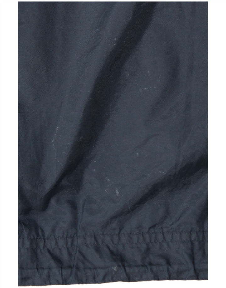 Marcel Clair Veste de survêtement à capuche pour homme Bleu marine moyen Colourblock