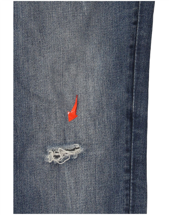 Desigual Jean Skinny W28 L27 Bleu Femme