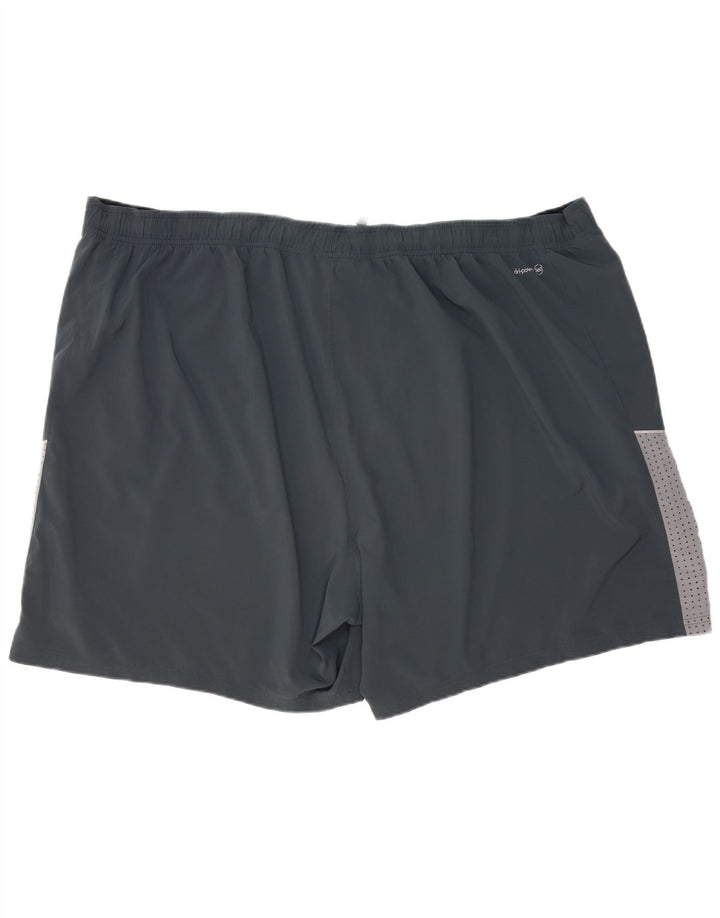 Russell Athletic Short de sport Dri-Power pour homme 3XL Gris Polyester