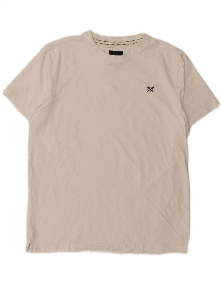 Crew Clothing T-Shirt Homme Blanc Moyen