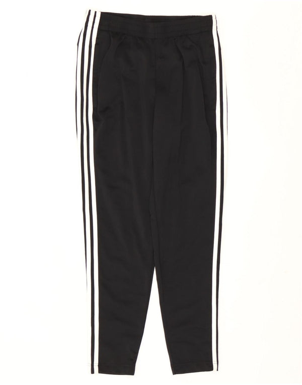 Adidas Pantalon de survêtement pour femme Joggers UK 8/10 Small Noir Colourblock