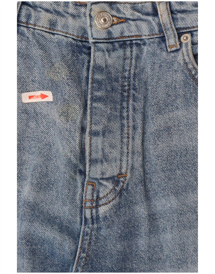 Zara Jean ample pour femme EU 38 Small W28 L27 Bleu