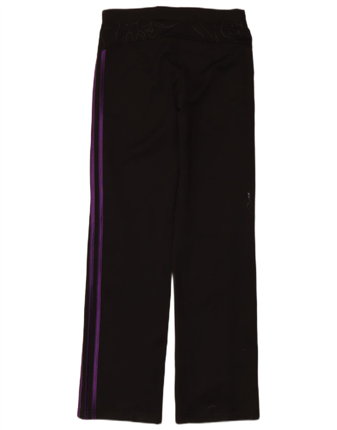 Adidas Leggings graphiques pour femmes UK 14 Large Noir Polyester