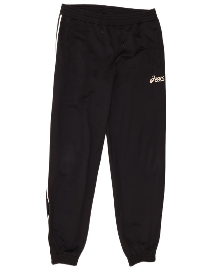 Asics Pantalon de survêtement pour homme Pantalon de jogging Petit Noir Polyester