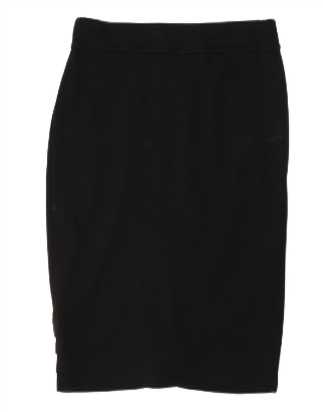 VINTAGE Womens Pencil Skirt W28 Medium  Black Acrylic