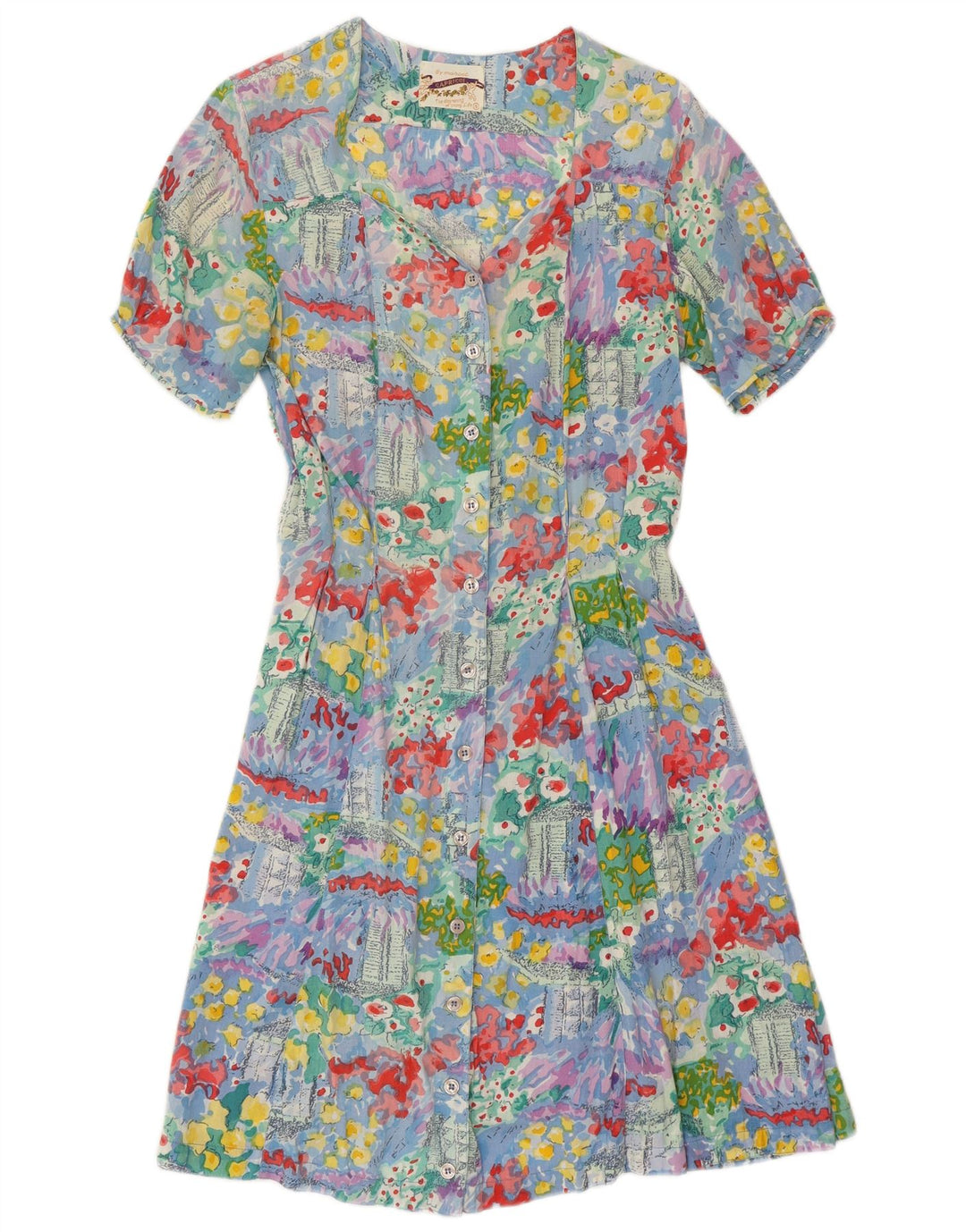 CAPRICCI BY MARCEL Robe chemise pour femme UK 10 Small Multicolore